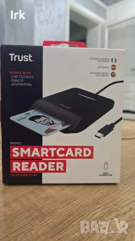 Четец за смарт карти (Smartcard Reader)Trust Primo.
