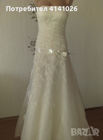 Бутикова дизайнерска сватбена/булчинска рокля от Paloma Fashion, снимка 1 - Сватбени рокли - 46464940