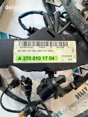 A2700101704 моторна, двигателна инсталация от Mercedes GLA 180 X156, двигател 270910, автоматик , снимка 3 - Части - 53707287