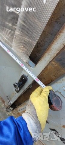 желязна гаражна врата от две части, снимка 5 - Гаражни врати - 52245678