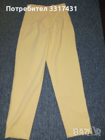 Дамски панталон с висока талия, снимка 1 - Панталони - 40113363