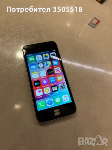 iPhone 5s 32gb отключен, снимка 3 - Apple iPhone - 53180529