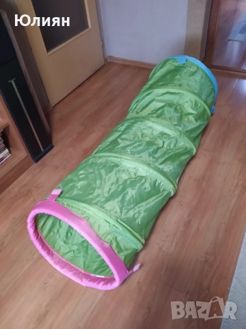 Детска палатка + тунел за игра, снимка 4 - Играчки за стая - 52774586
