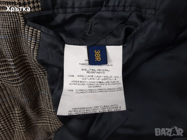 Polo Ralph Lauren - Оригинално мъжко сако от вълна размер 48 / M, снимка 8 - Сака - 52944265