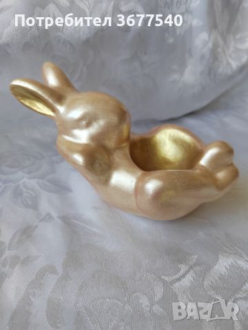 Великденски заек, снимка 1 - Декорация за дома - 45490627