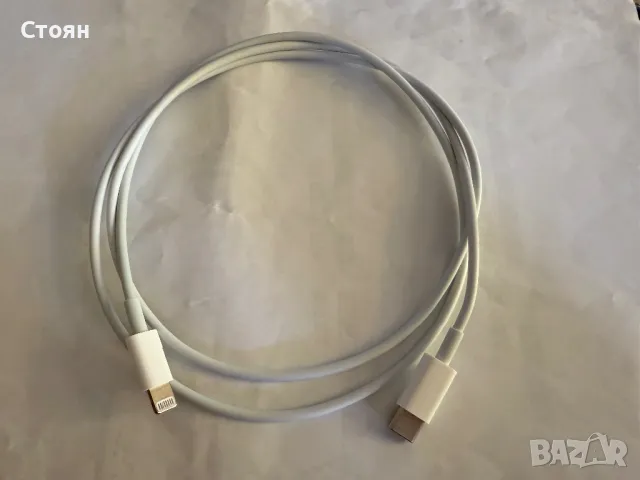 Оригинален кабел USB-C към Lightning (1 метър)., снимка 1 - USB кабели - 47312022