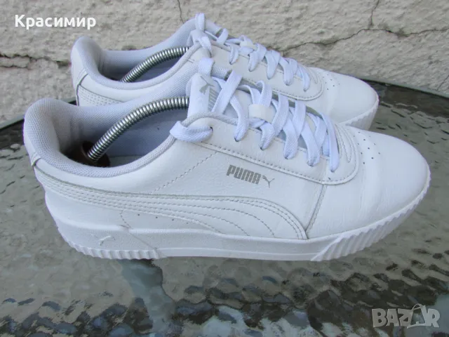 Дамски кецове Puma Carina L, снимка 5 - Кецове - 49350669