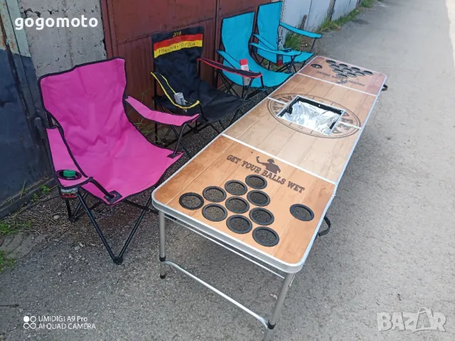 Маса УНИКАЛНА, сгъваема алуминиева маса за 🏕️, къмпинг, риболов 🎣,Limited Editions, снимка 17 - Къмпинг мебели - 50149390