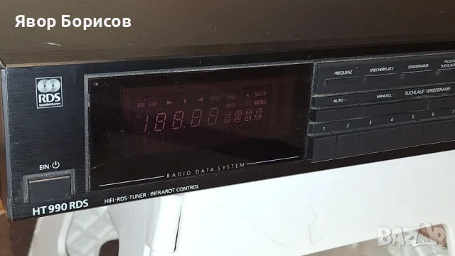 Telefunken HT-990 RDS High End Tuner, снимка 5 - Ресийвъри, усилватели, смесителни пултове - 47571357