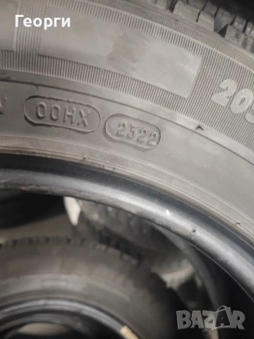 2бр.зимни гуми 205/65/16C Michelin, снимка 6 - Гуми и джанти - 52423050