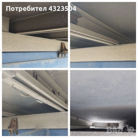 каросерия с нов бризент размери 4х2х2.20, снимка 5 - Части - 52540376