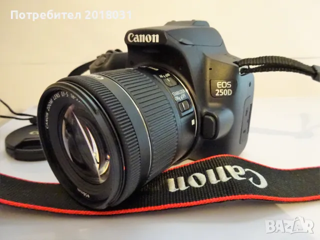 Нов Canon 250D (4K, Wi-Fi) + (избор от 18-55, 50, 10-18мм)+Чанта+64GB, снимка 11 - Фотоапарати - 48113816