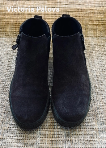 Оригинални велурени CHELSEA боти, GABOR LOURDES, снимка 3 - Дамски боти - 52878852