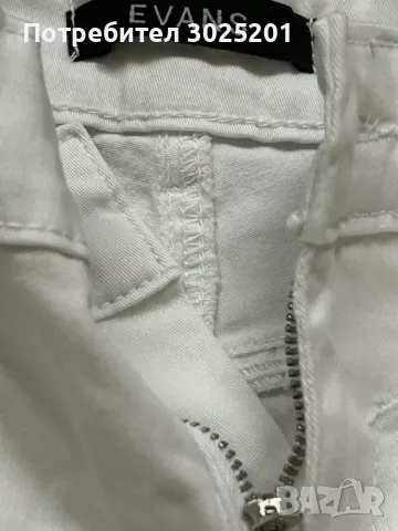 Дамски Дънки Деним Кроп 3 / 4 размер Л / ХЛ, снимка 6 - Дънки - 49404375