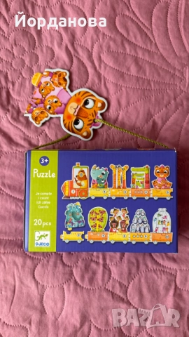 Образователен пъзел Djeco - Всеки на своето място, снимка 5 - Игри и пъзели - 51918478