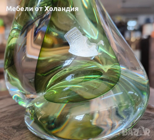 Лампа Val Saint Lambert, снимка 3 - Настолни лампи - 54204133