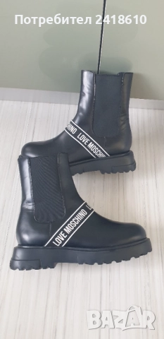 Love Moschino Size 39/25см ОРИГИНАЛ! Дамски Боти!, снимка 5 - Дамски боти - 52166563