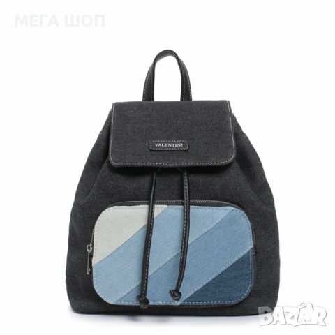 Дамска дънкова модерна и компактна раница - стил и комфорт в движение, снимка 3 - Чанти - 50484855