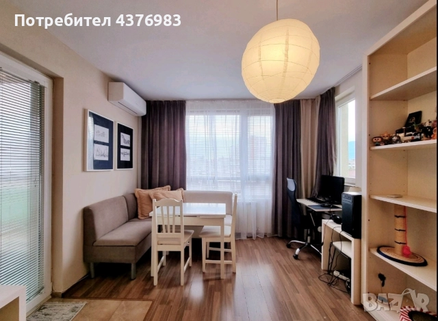 Двустаен апартамент под Наем, снимка 2 - Апартаменти - 52900398