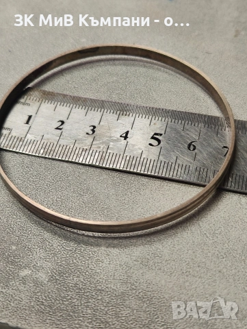 Твърди сребърни гривни 10.44гр, снимка 4 - Гривни - 53685271