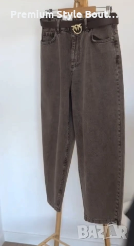 колан от естествена кожа в кутия pinko