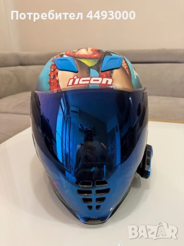 Каска ICON Airflite Pleasuredome 2, снимка 2 - Аксесоари и консумативи - 50546835