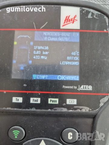 Оригинални сензори за налягане на гумите МерцедесW204/205/W212/A/B/CLA, снимка 6 - Гуми и джанти - 50615398