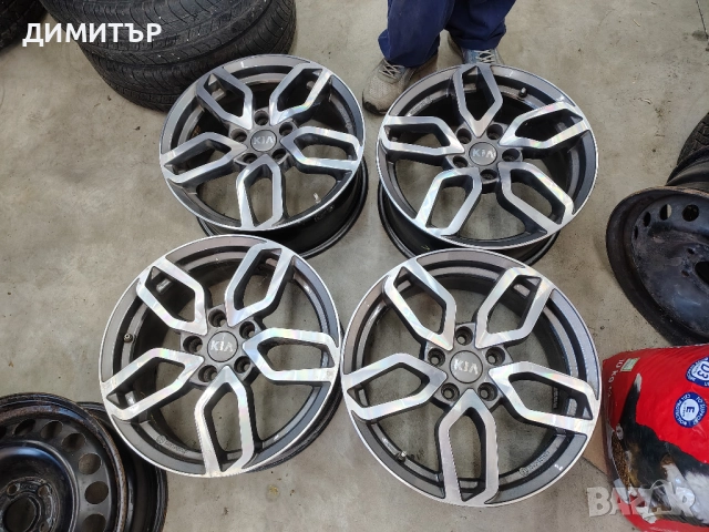 4бр.АЛУМИНИЕВИ ДЖАНТИ 17ки за KIA 5x114,3 7J ET53