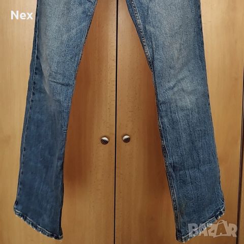 Дънки Straight Slim Bershka, снимка 4 - Дънки - 46695583