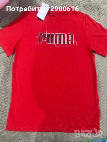Мъжки тениски Puma за момчета 13-14г(164);15-16г.(176), снимка 4 - Тениски - 52385898