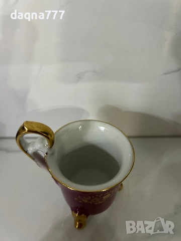 Винтидж викторианска чаша, снимка 5 - Антикварни и старинни предмети - 52384129