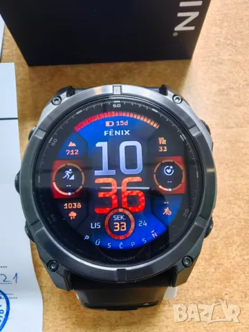 Часовник Garmin Fenix 8 51mm. Amoled Гаранция!!, снимка 4 - Мъжки - 48584940