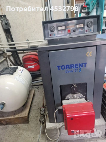 Котел и горелка -нафта 40KW  втора употреба, снимка 1