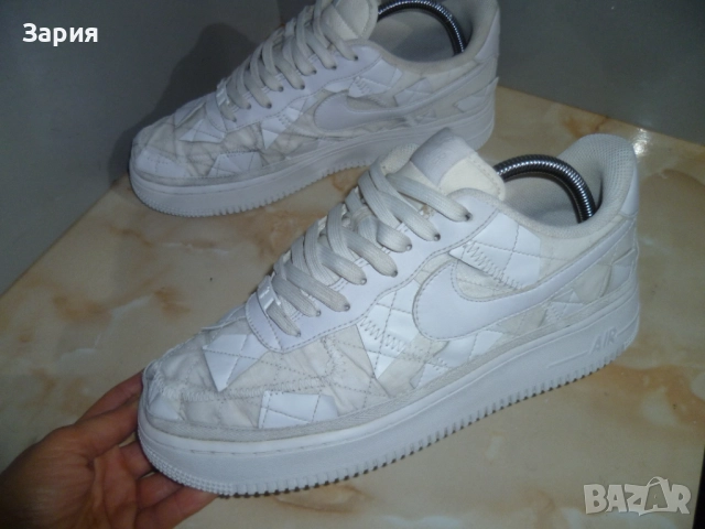 NIKE Nike Air Force Triple White №44, снимка 11 - Маратонки - 51738786