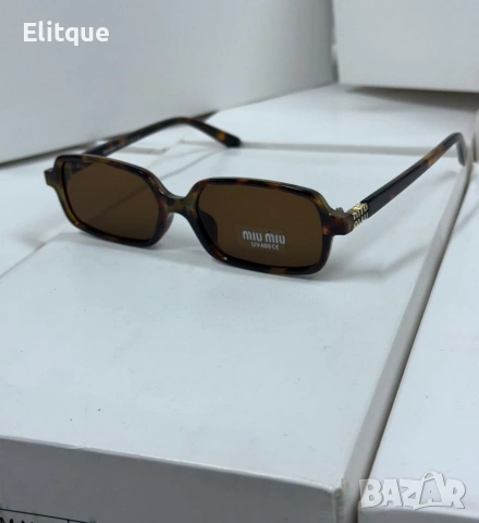 висококачествени очила с черен обикновен калъф и ув защита miu miu , снимка 2 - Слънчеви и диоптрични очила - 53461403