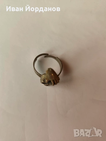 Пръстени - позлатен и рокерски, снимка 9 - Пръстени - 53858227