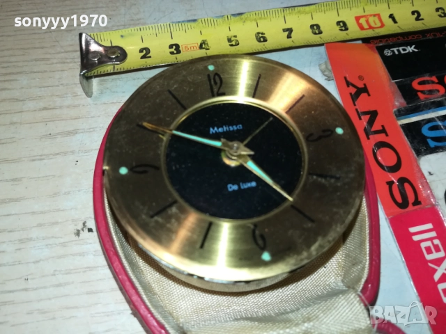 MELISSA DE LUXE FRANCE-БУДИЛНИК ОТ ФРАНЦИЯ 0710251301, снимка 9 - Антикварни и старинни предмети - 51973552