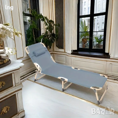 Продавам ново, сгъваемо походно легло - идеален избор за къмпинг и дома, снимка 6 - Къмпинг мебели - 51642575