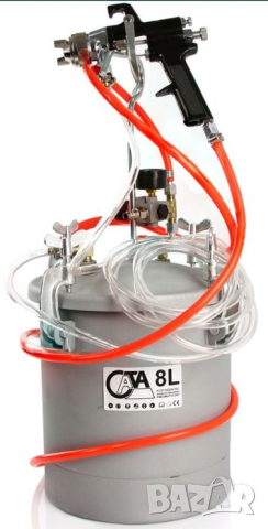 Пневматичен Агрегат за боядисване 8 литра CATA, снимка 2 - Други инструменти - 44954876