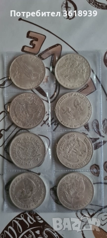 сет американски монети 1долар реплика, снимка 2 - Нумизматика и бонистика - 51479638