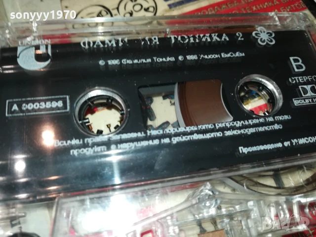 ФАМИЛИЯ ТОНИКА-ОРИГИНАЛНА КАСЕТА 2007251125, снимка 6 - Аудио касети - 51079531