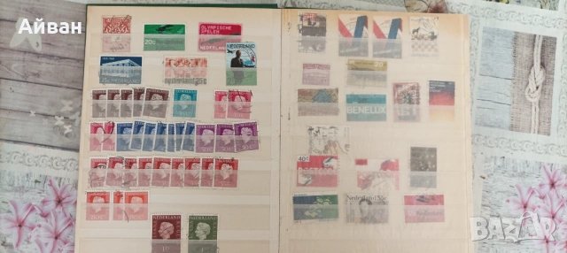 Албум със пощенски марки , снимка 4 - Филателия - 54153742