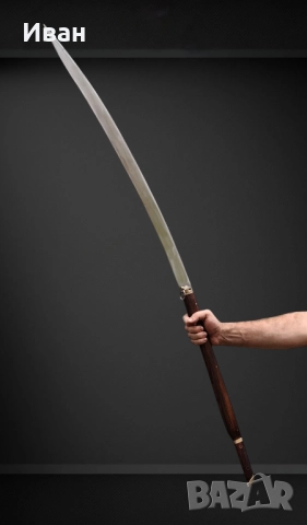 Тракийски железен меч Ромфея, снимка 2 - Ножове - 51744445