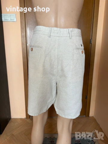 Къси мъжки панталони естествени материи (лен и памук), снимка 3 - Къси панталони - 54148439