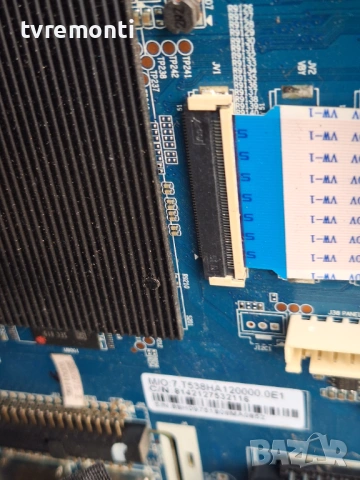 MAIN BOARD CV538H-A за 55-инчов телевизор SMARTBOOK Модел  ART221282, с дисплей  CN550CN6211, снимка 4 - Части и Платки - 53173421