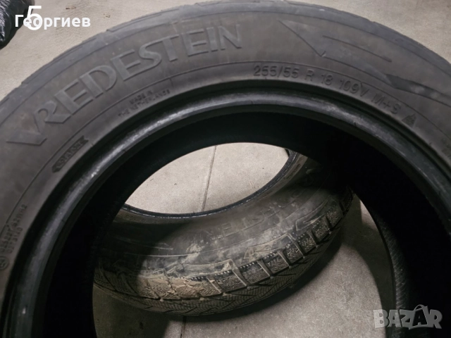Гуми втора употреба 255 55 R18 Dunlop, Vredestein, Michelin , снимка 5 - Гуми и джанти - 52346431