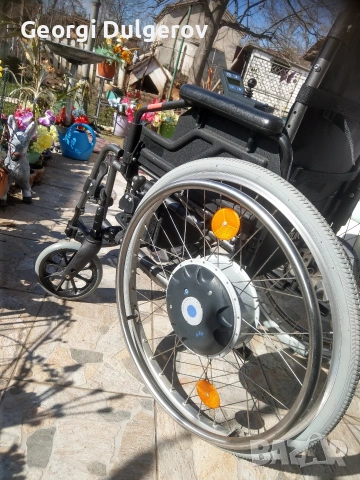 Електрическа инвалидна количка SOPUR с джойстик , снимка 7 - Инвалидни колички - 53603792