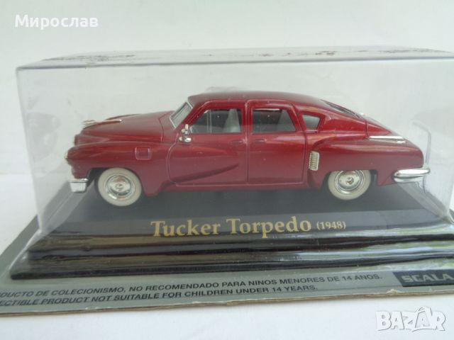 1:43 TUCKER TORPEDO 1948 ИГРАЧКА КОЛИЧКА МОДЕЛ