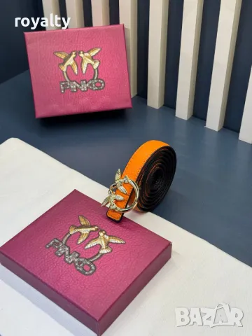 Pinko дамски колани естествена кожа , снимка 9 - Колани - 49549717