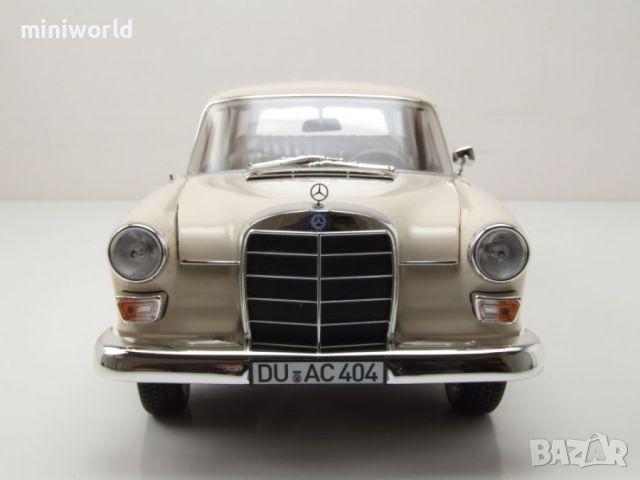 Mercedes 200 Universal Kombi 1966 - мащаб 1:18 на Norev моделът е нов в кутия, снимка 8 - Колекции - 45508798